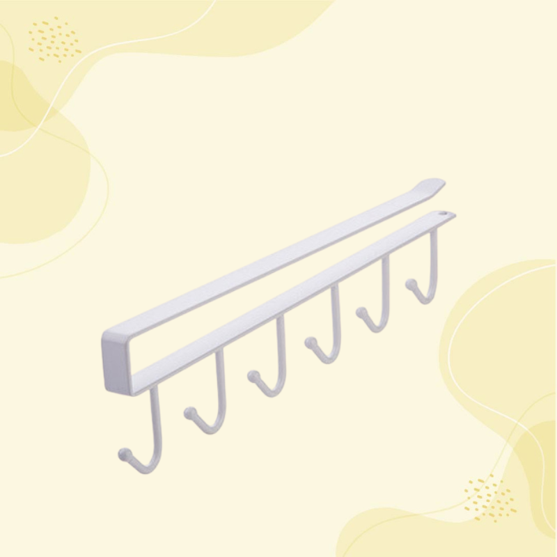 No-Drill Multi-Hook Organizer - Image 3