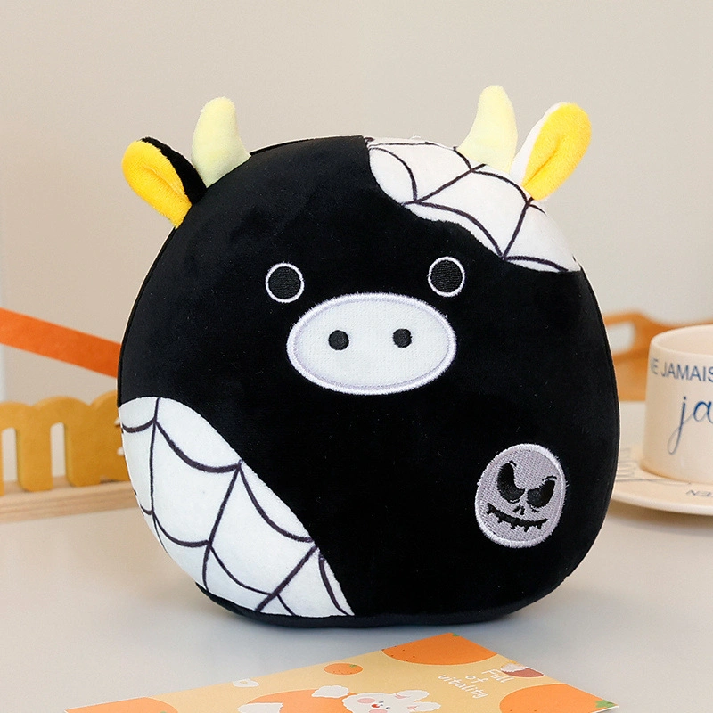 Ghost Gummy Cow Plush Pillow
